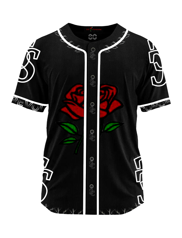 SC Black Rose Baseball Jersey