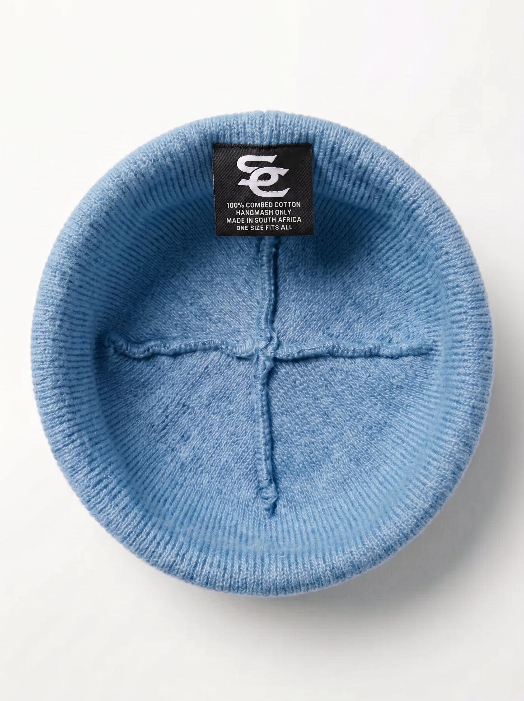 SC Blue Monogram Beanie