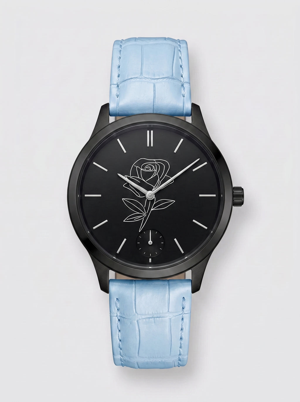 Fetish Blue Rose Watch
