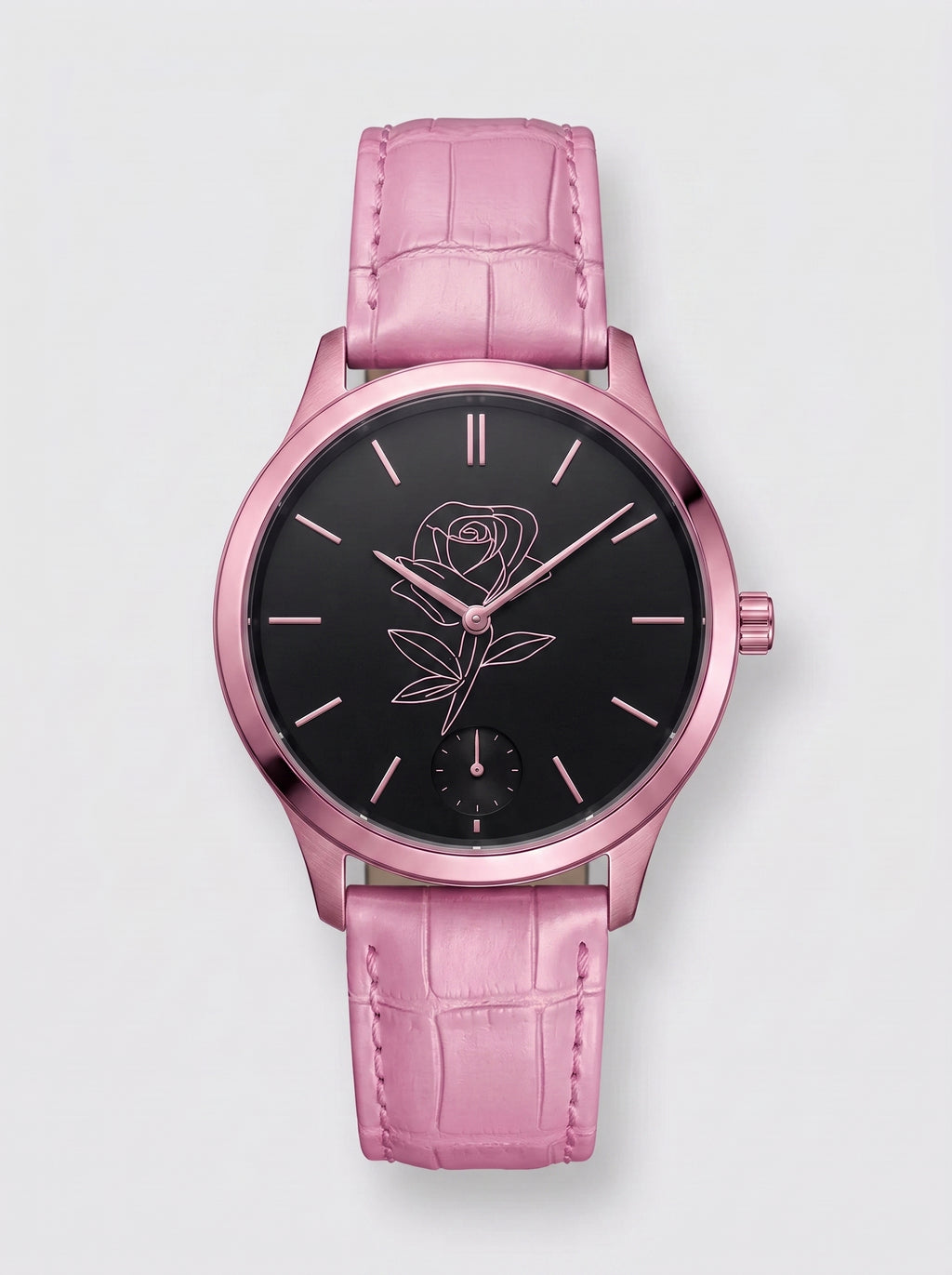 Fetish Pink Rose Watch