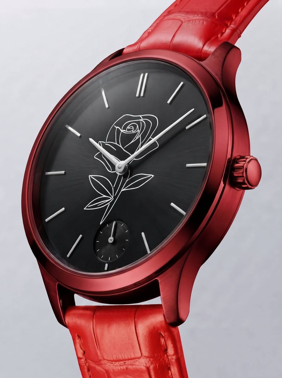SC Red Rose Watch