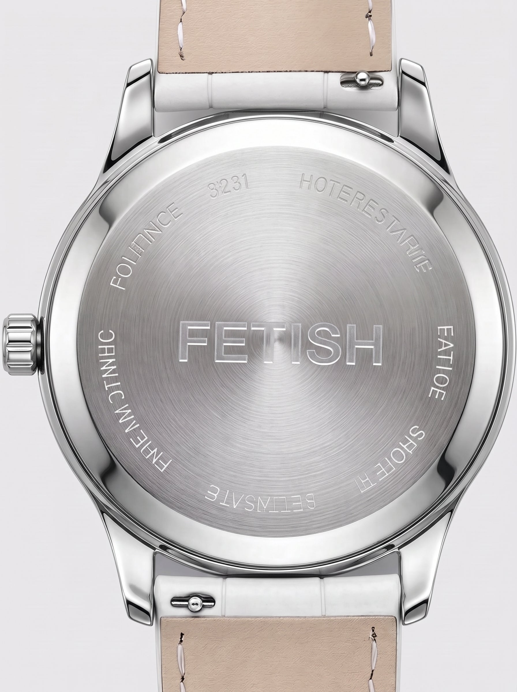 Fetish White Rose Watch