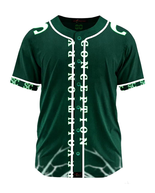 SC Green RC Baseball Jersey