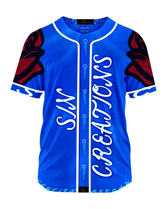 SC Navy Blue Baseball Jersey
