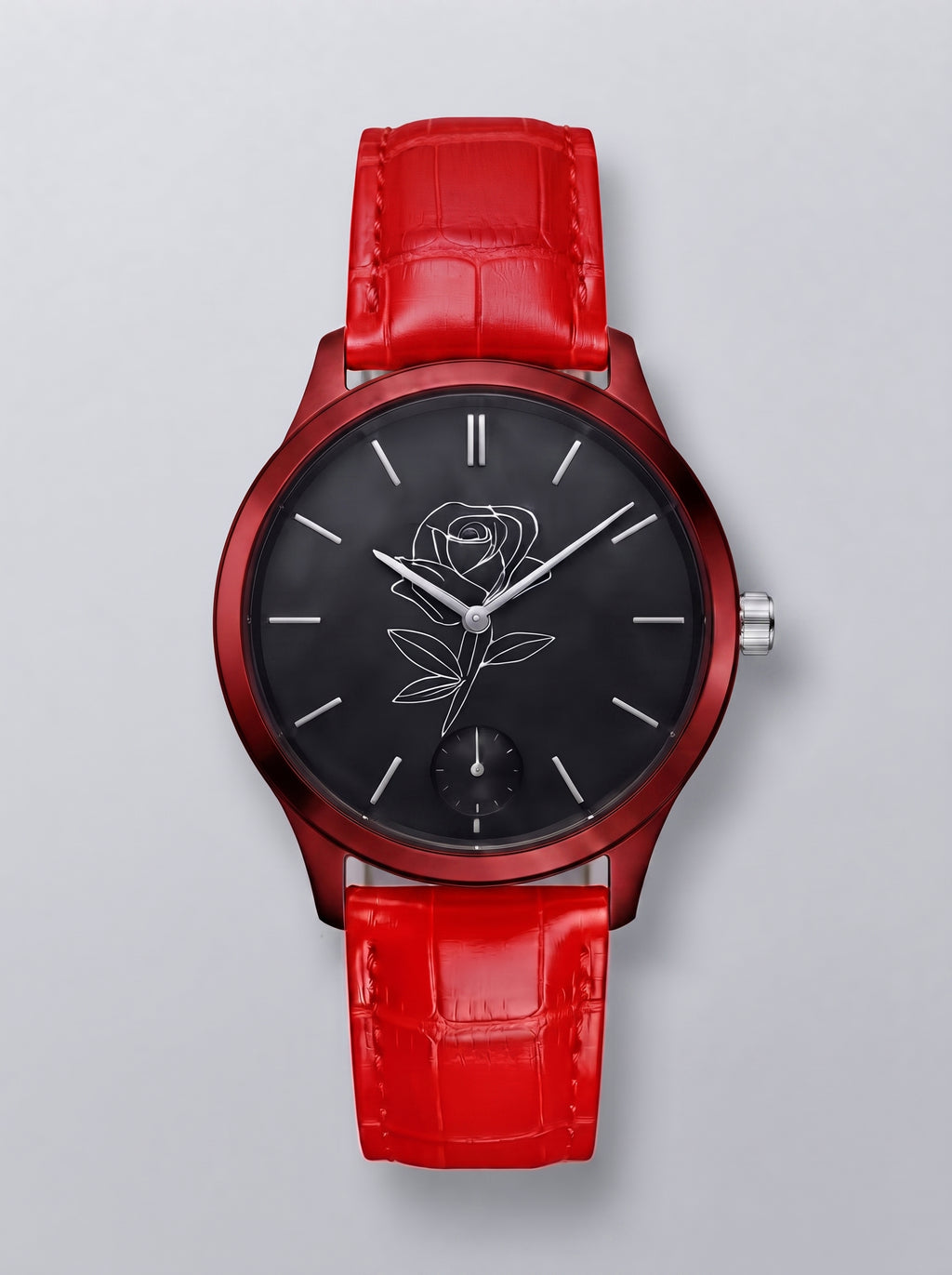 SC Red Rose Watch