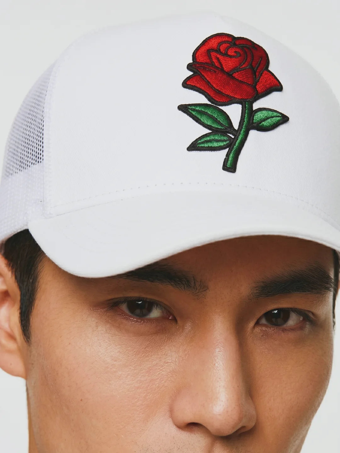 SC White Rosey Trucker Cap