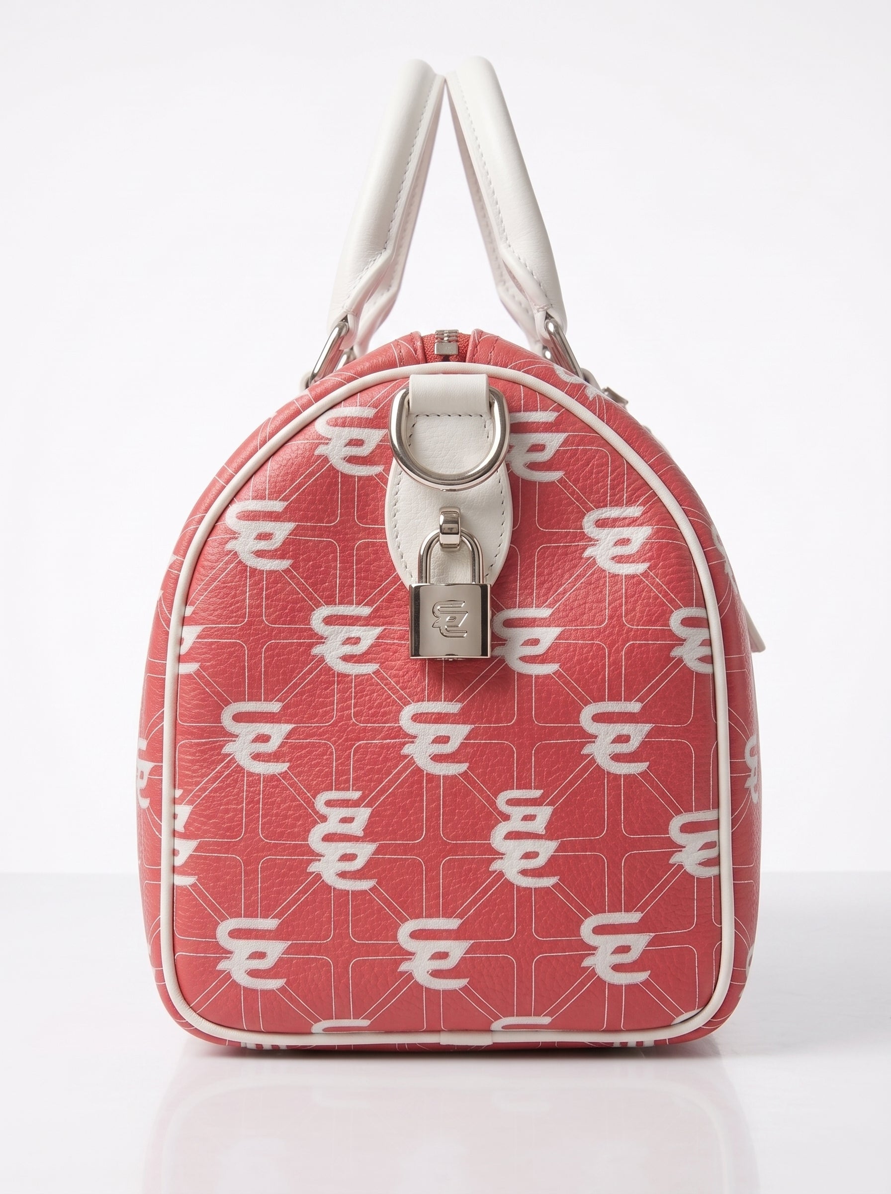 SC Pink Monogram Leather Bag