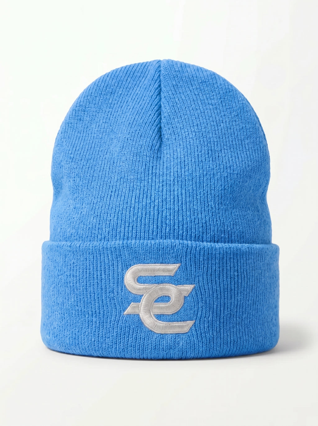 SC Blue Monogram Beanie