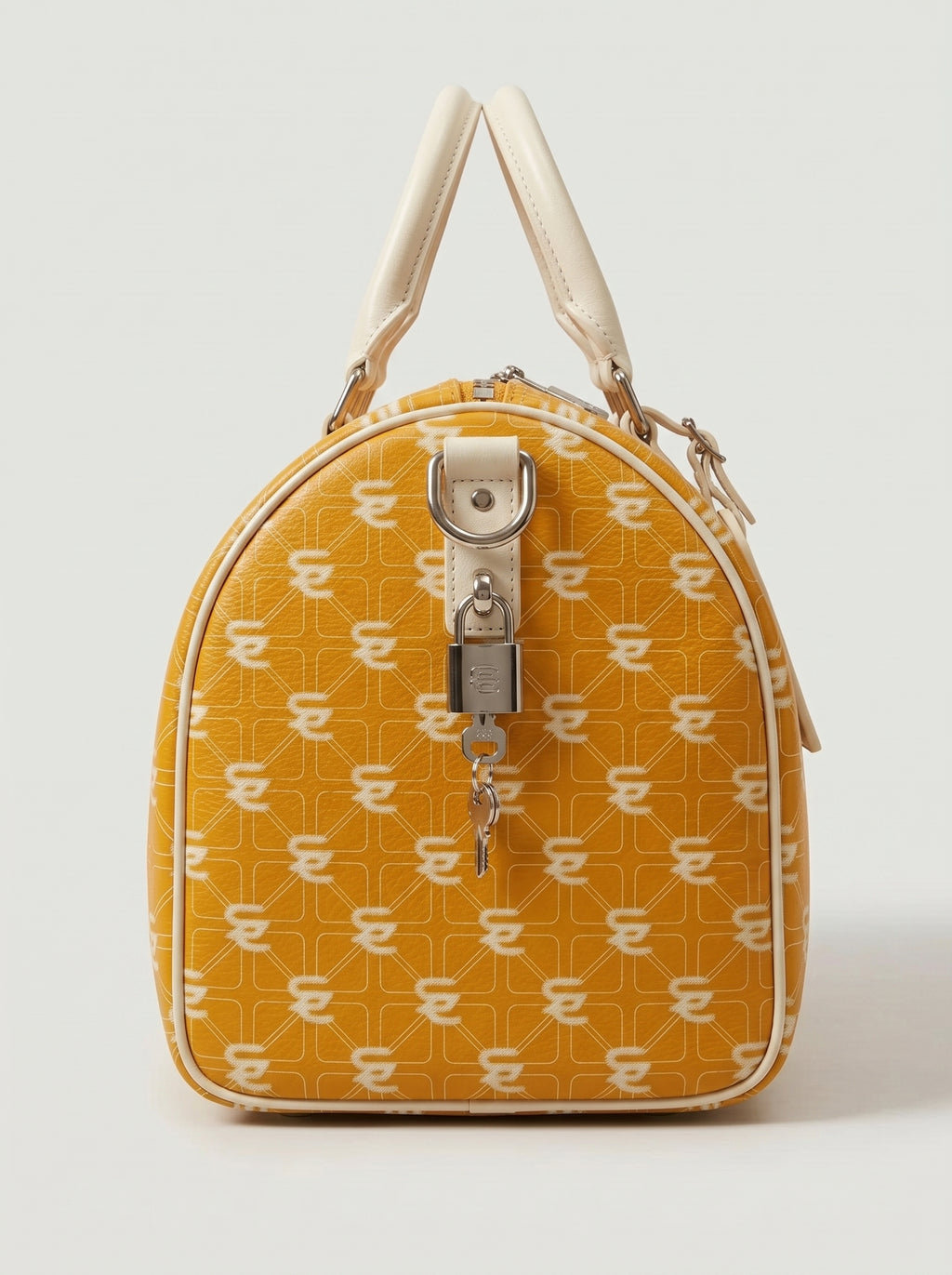 SC Yellow Monogram Travel Bag