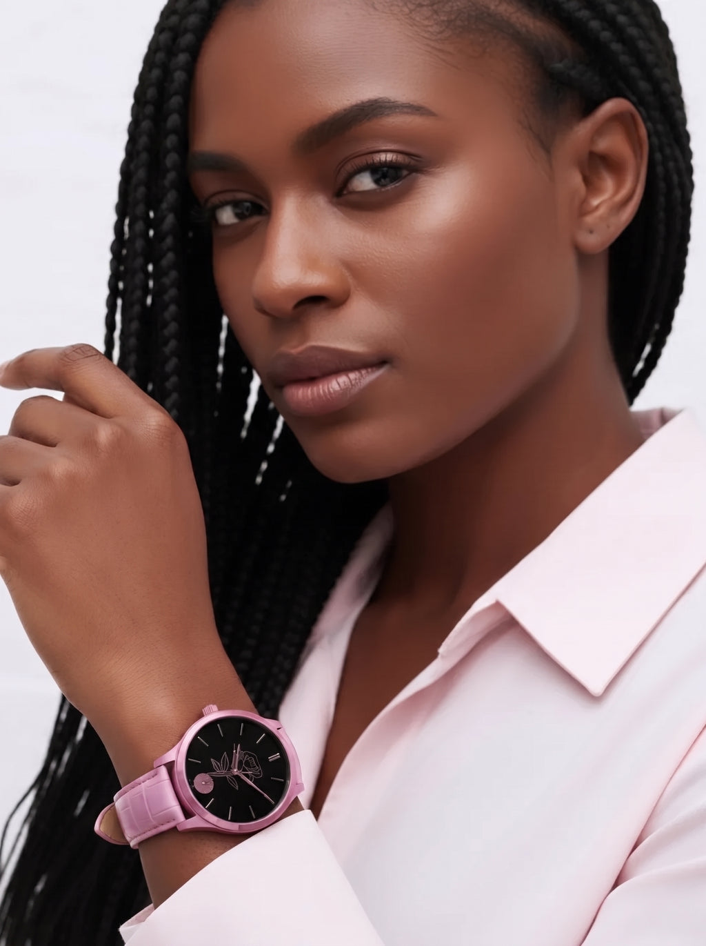 Fetish Pink Rose Watch