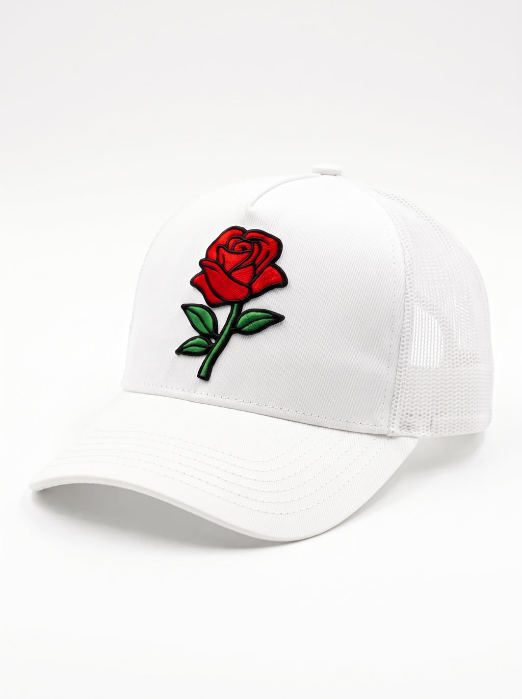 SC White Rosey Trucker Cap