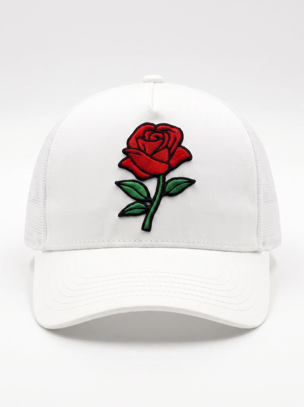SC White Rosey Trucker Cap
