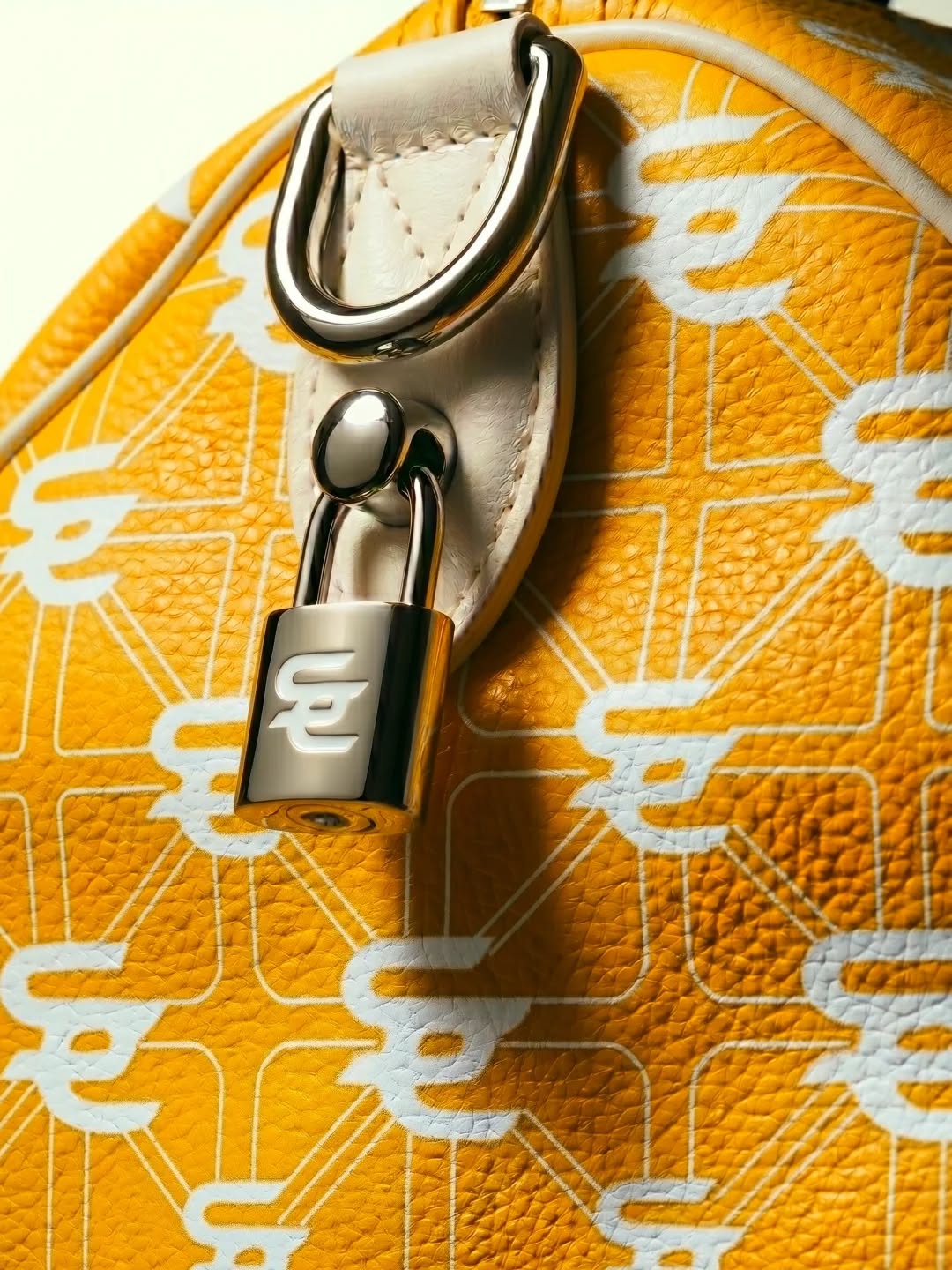 SC Yellow Monogram Travel Bag